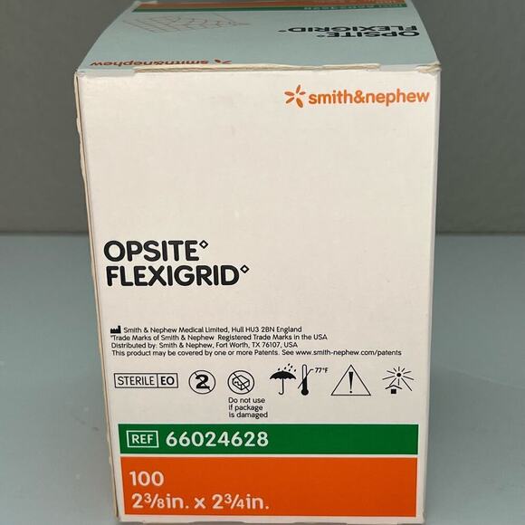 OpSite Flexigrid Transparent Film Dressing 2.4' x 2.75' in - 50 pcs - Picture 6 of 7